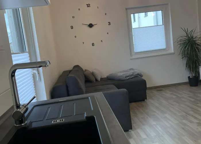 公寓 Ruhige 5 Sterne Terrasse & Aussicht Stilvoll & Modern Beltheim